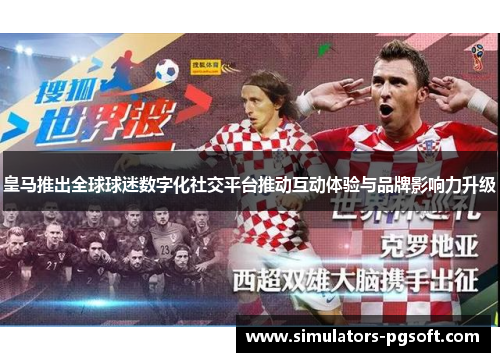 皇马推出全球球迷数字化社交平台推动互动体验与品牌影响力升级 皇马推出全球球迷数字化社交平台推动互动体验与品牌影响力升级